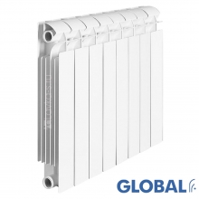 Радиатор биметаллический Global Plus  500 8 секций